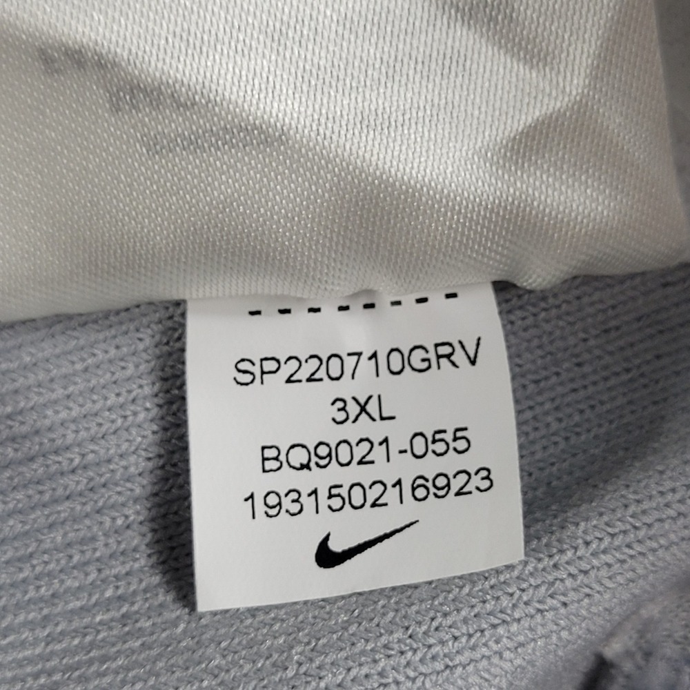 Nike Baseball Pants Mens 3XL Grey NEW BQ9021-055 Blue Side Stripe Knicker Style - Picture 6 of 13
